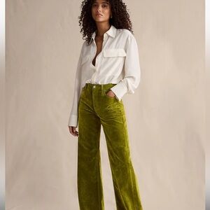 Banana republic flocked high rise jeans